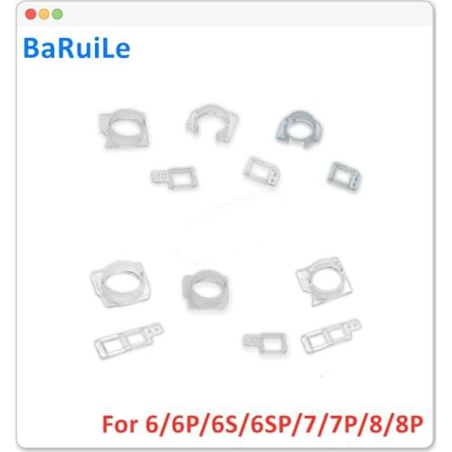 BaRuiLe 100sets Front Camera Sensor Plastic Holder Kit for iPhone 8 7 6 6S Plus 5S 5 Proximity Holder Clip Bracket Set parts