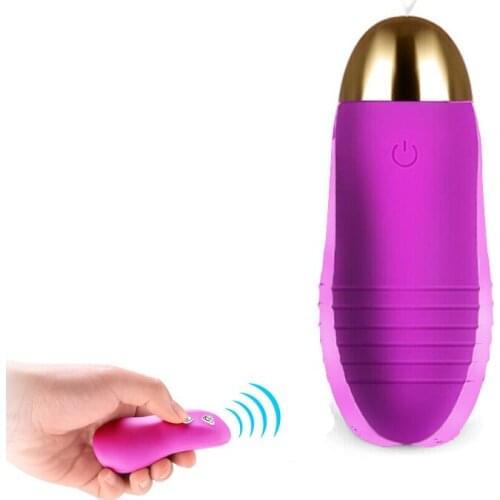 Wireless Remote Control Electric Massager Mini Water-Resistant USB Chargeable Silicone Massager, Vagina Balls Sex Toys For Woman