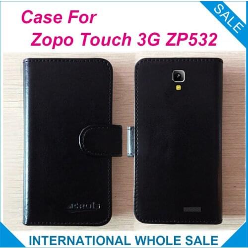 Zopo ZP532 Case Phone New 2015 items Factory Price Flip Leather Exclusive Cover For Zopo Touch 3G ZP532 Case tracking number