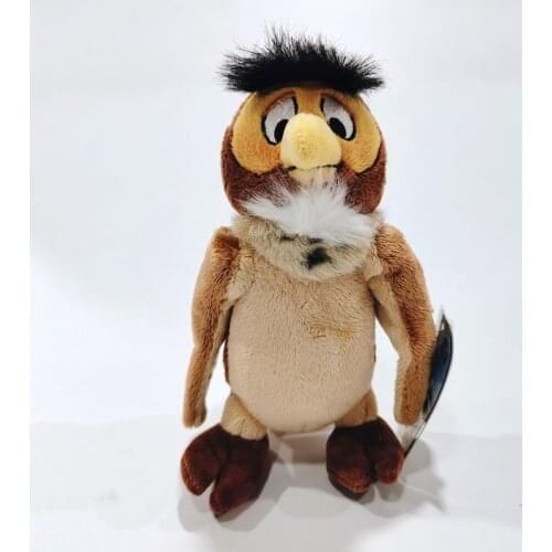 Hundred Acre Wood Kawaii Owl Stuffed Plush Toys Pooh Bears friend Plush Dolls Room Decoration Lovely Gifts for Children Kids