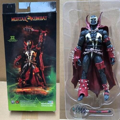 Mortal Kombat Spawn Action Figure MF Toy Doll Brinquedos Figurals Collection Model Gift 18cm