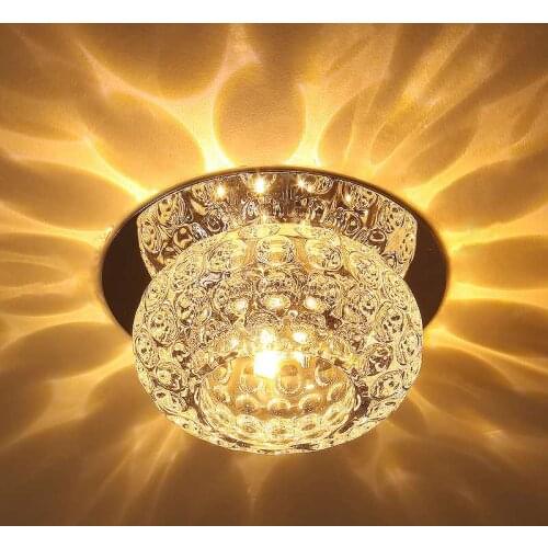 Crystal aisle lamp crystal corridor lamp crystal ceiling lamp