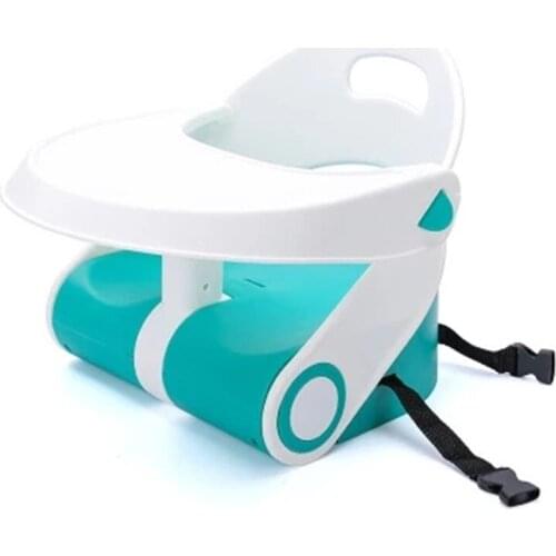 Cute and odor-free childrens dining chair portable foldable adjustable BB chair multifunctional baby eating dining chair