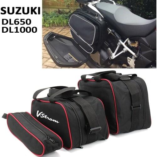 NEW Motorcycle Bags Saddlebag Luggage Bags Travel For SUZUKI V-STROM 650 1000 DL650 VSTROM1000 DL1000