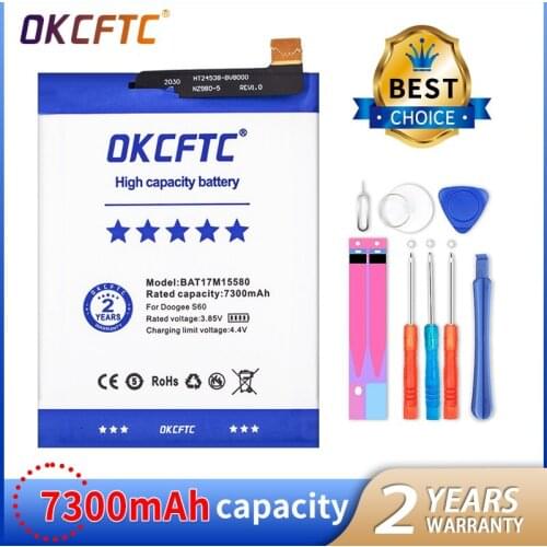 Аккумуляторы для телефонов DOOGEE S60 Lite OKCFTC China At AliExpress