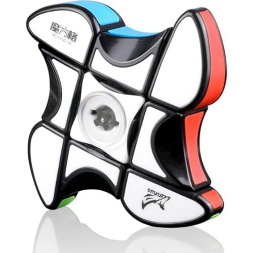 Qiyi Mofangge 133 Magic Cube Windmill Spinner 1x3x3 Puzzle Magic Cube Speed Fingertip Gyro Twist Anti-stress Cube