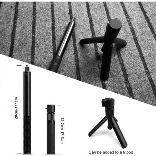 Handheld Selfie Stick&Handle Grip Monopod 1/4 Screw for Insta360 Paranomic Camera for Insta360 ONE X/x2 VR Sports Camera