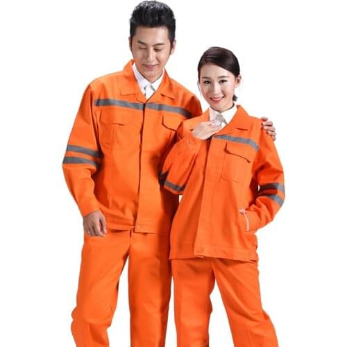 Spring Work Clothing Jacket Pants WeldingSuit Anti-Sparking Wear-Resistant Safety Mechanic Auto Repair Uniform Workshop Coverall