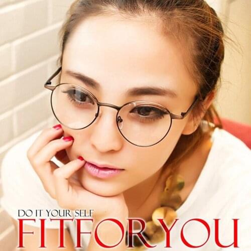 Vintage Oval Metal Eyeglass Frames Full Rim Retro Glasses Eyewear Spectacles Rx able come with clear lenses with UV400 protect