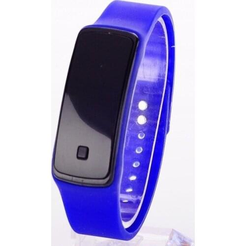 Womens watches New Hot Fashion Women Men Hand Ring Sports Watches Touch Screen LED Digital Watches Silicone Strap Watch Chasy