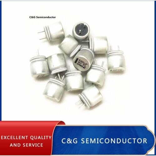 100PCS 680uF 4V FL 8*8mm Aluminum solid electrolytic capacitors
