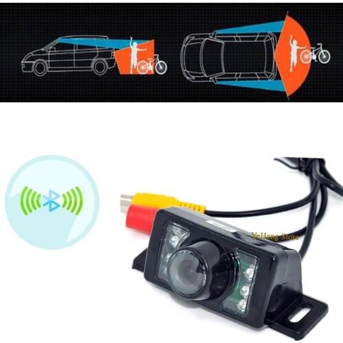 2.4G Wireless Car Reverse Rear View Backup Camera 7 IR Night Vision Parking 170 Degree Angle Night for Vision Parking Camera