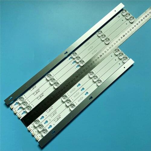 40pcs LED backlight for Toshiba 49U67EBC 49U67EBC TCL 49A660U THOMSON 49UC6406 9leds 49D2900A/B 49HR330M05A0/B0 4C-LB4905-HR01J