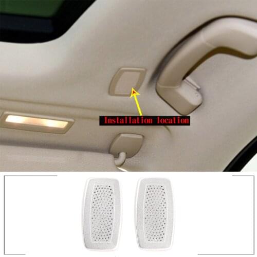 For 2009-2014 BMW 7 Series F01 F02 F03 F04 roof microphone grille alloy car interior modification accessories