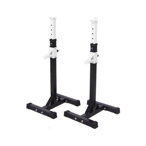 Fitness equipment adjustable height barbell rack split squat rack weightlifting rack can separate barbell rack home