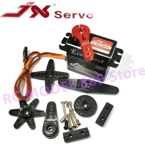 JX Ecoboost CLS6336HV 36KG Large Torque 180Degree CNC Digital Coreless Servo for RC Models Helicopter Cars