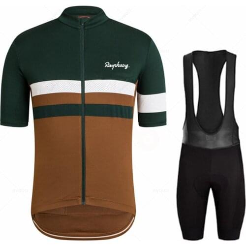 Cycling Jersey Set 2021 Pro Team Ralvpha White Cycling Clothing MTB Cycling Bib Shorts Bike Jerseys Set Ropa Ciclismo Hombre