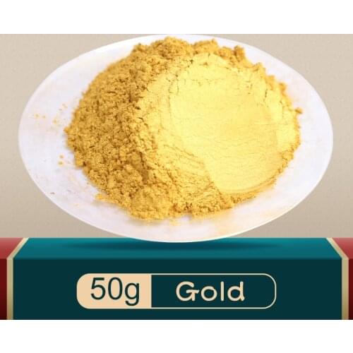 Paint Pearl Powder Gold Powder Acrylic Paint Pigment for Dye Colorant Soap Eyeshadow Automotive Art Crafts