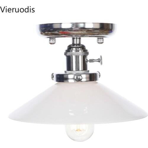 Modern LED Ceiling Lights Glass Flush Mount Bedroom Fixture Lamp for Living Room Restaurant Corridor Bar Room Cafe Lighting