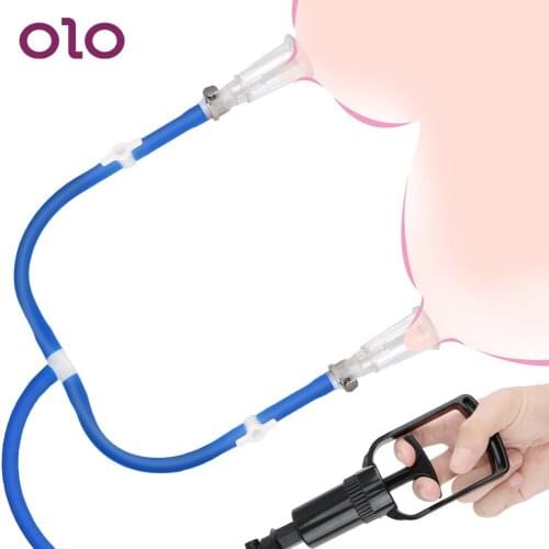 OLO Nipple Enhancement Pump Clitoris Enhancement Pump Sex Toys For Woman Breast Enlarger Sucking Massager Valve Vacuum Pump