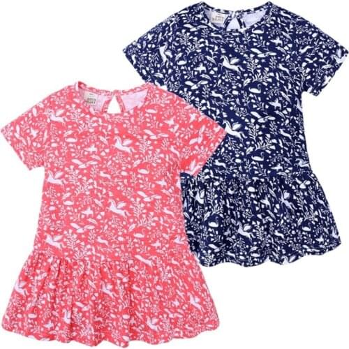 2021 New Arrival Casual Dresses Teen Girls Clothing Summer Cute Dress Kids Birthday Dress Children Dresses Vestidos De Verano