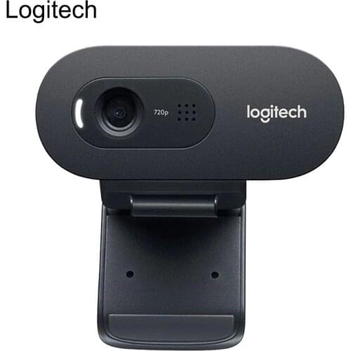 Logitech Original C270 Desktop Computer Notebook C270i iptv Free Drive Online Course Webcam Video Chat Recording USB Camera HD