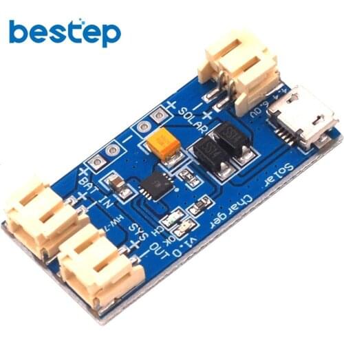 Mini Solar Lipo Charger Board CN3065 Lithium Battery Charge Chip DIY Outdoor Charging Board Module