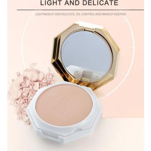 Marble Tortoise Cracked Pressed Powder Lasting Waterproof And Oil Control Pressed Moisturizing Shimmer Pressed Powder
