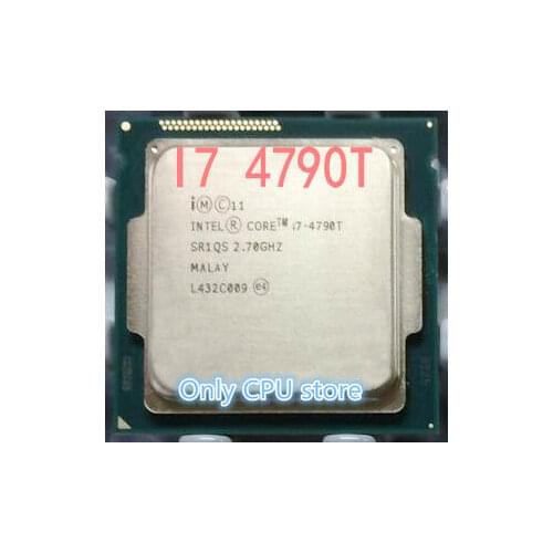 Intel CPU i7 4790T/ 2.7GHz/ LGA 1150 /Quad-Core can work 100% free shipping