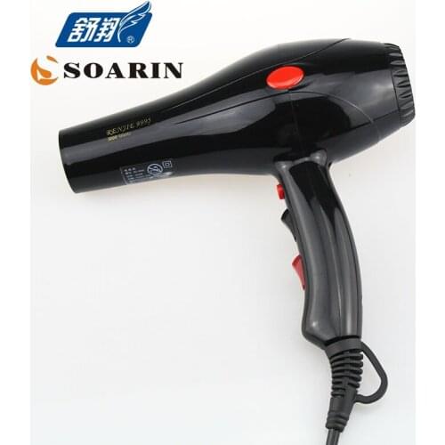 SOARIN Professional Hairdryer black High Power Constant Temperature Hair Dryer Hot/Cold Air Ectric Hair Dryer Household