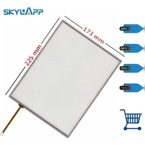 Skylarpu 10.4 inch 225*173mm 225mm*173mm 4 wire Resistive Touch Digitizer for AMT 9509 A9509 BIndustrial equipment armamentarium