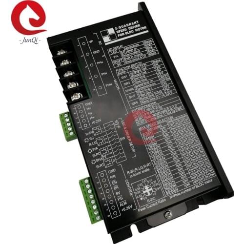 Wide range voltage48VDC(17~56VDC) 240W 480W 1200W 2400W Brushless dc motor driver , 3phase hall sensors motor speed controller