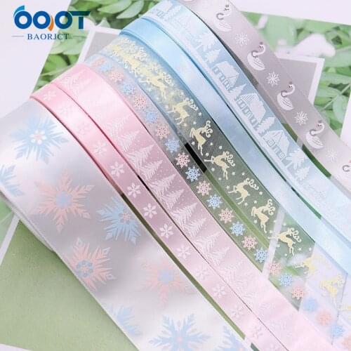 21702-2 Easter Christmas Cartoon Ribbons,3/8"(10MM),10Yards Bow Cap Accessories Party Gift Wrap DIY Handmade Materials