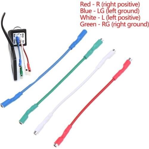 4Pcs/lot 50mm 5N Pure Sliver Leads Header Wire Cable Universal For 1.2-1.3mm Pins Turntable Phono Headshell