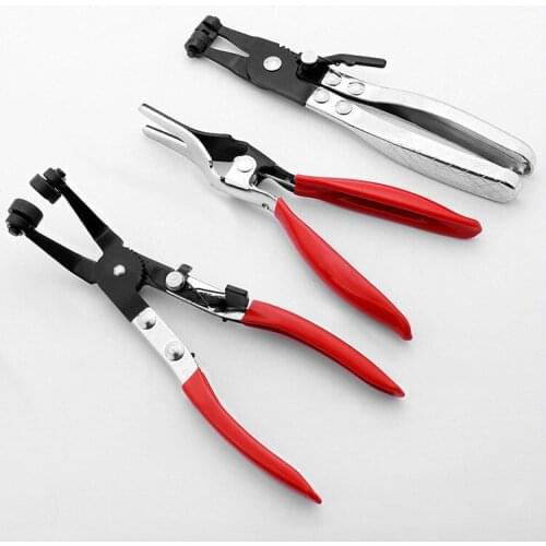 Auto Vehicle Tools 45 Degree Angle /Line type/Straight handle Bent Nose Hose Clamp Hose Clip Gas Pipe Pliers For Auto Car Repai