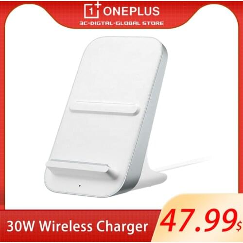 Original OnePlus Warp Charge 50W/30W Wireless Charger 50W/30W Quick Charge with Qi / EPP standards For Oneplus 9 Pro 8 Pro