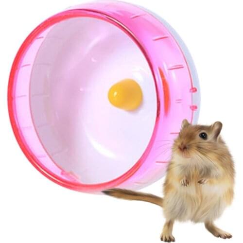 Creative Hamster Running Wheel Silent Gerbils Jogging Wheel Toy For Cage Small Pet Hamster Sport Ferret Exercise Toy Supplies