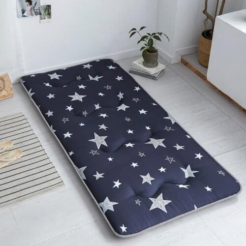 Suitable for student dormitory mattresses Comfortable fabric medium thickn Foldable Tatami mats Breathable folding bed product