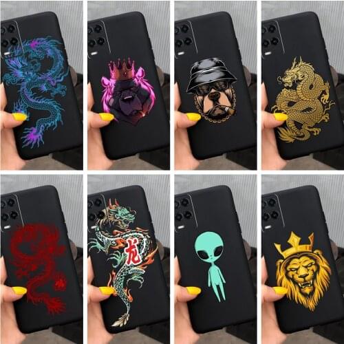 Cute Silicone Case For Oppo A54 Case CPH2239 Soft TPU Back Cover For Oppo A54 5G Phone Cases OppoA54 5G CPH2195 Shockproof Coque