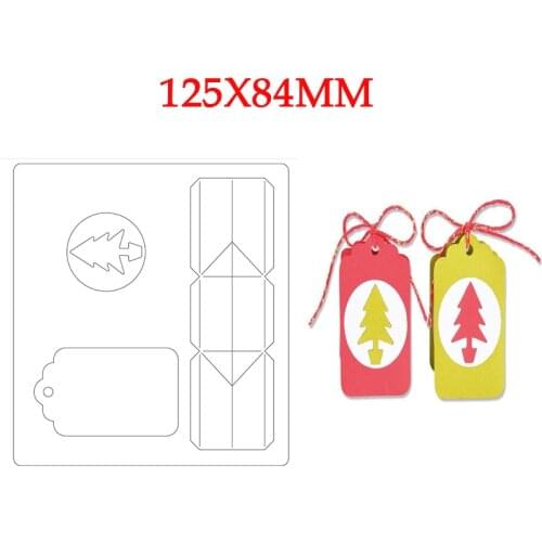 New Arriva Christmas Gift Metal Cutting Dies For Scrapbooking for Album Paper DIY Gift Greeting Card Decoration Embossing Dies