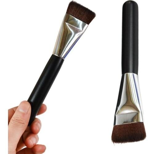 1Pcs Professional Flat Contour Cosmetic Brush Big Face Blend Makeup Tools
