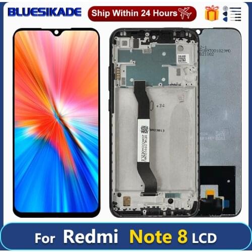 6.3" For Xiaomi Redmi Note 8 LCD Display Touch Screen Digitizer For Redmi Note 8 LCD M1908C3JG M1908C3JI Replacement Parts