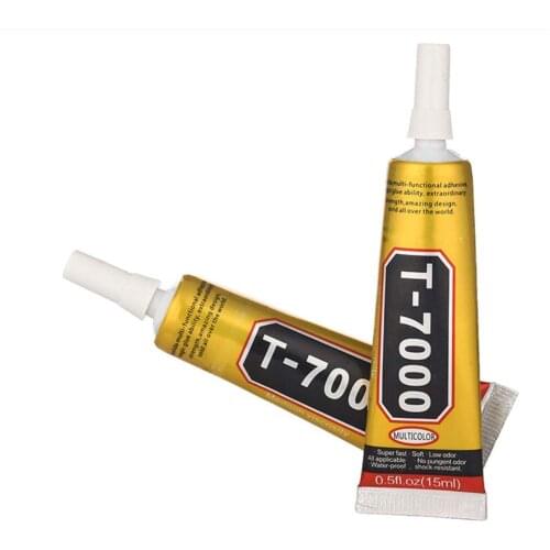 110ml T7000 Glues Multipurpose Adhesives Super Glues T-7000 Black Liquid Epoxy Glues For DIY Craft Glass Phone Case Metal Fabric