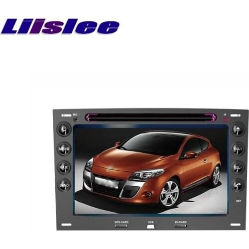 For Renault Megane 2002~2010 LiisLee Car Multimedia TV DVD GPS Audio Hi-Fi Radio Stereo Original Style Navigation NAV NAVI MAP