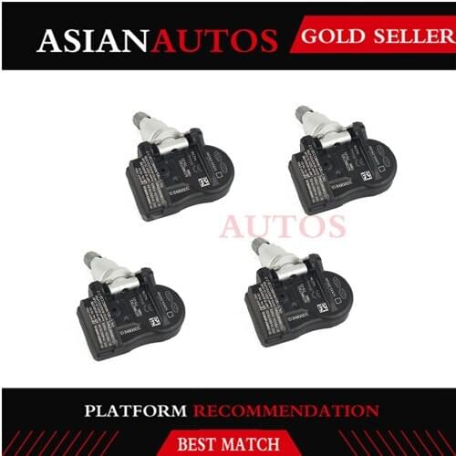 4pcs Genuine New Original for Kia 2016- Sportage QL K7 2016 CADENZA TPMS Tire Pressure Monitor Sensor 52933D9100 52933-D9100