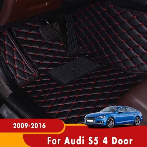 For Audi S5 4 Door 2016 2015 2014 2013 2012 2011 2010 2009 Car Floor Mats Carpet Styling Accessories Auto Interior Waterproof
