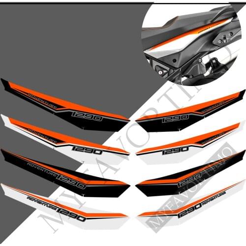 For KTM 1290 SUPER ADVENTURE R Trunk Luggage Cases Tank Pad Protector Decal Stickers Emblem Badge Logo 2016 2017 2018 2019 2020