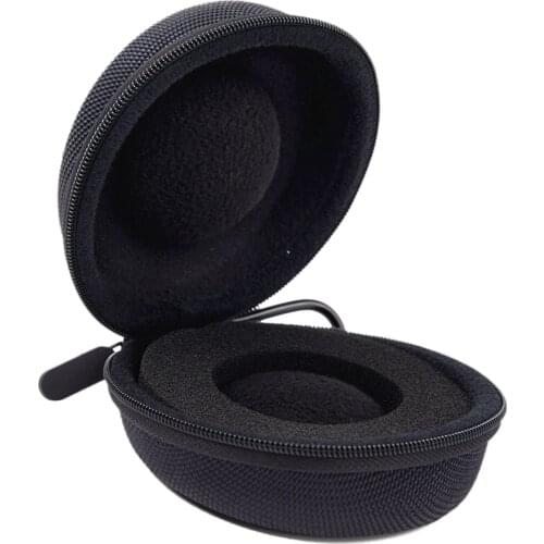 Travel Watch Case Single Storage Box for Wristwatches & Smart Watches up to 50mm, Black