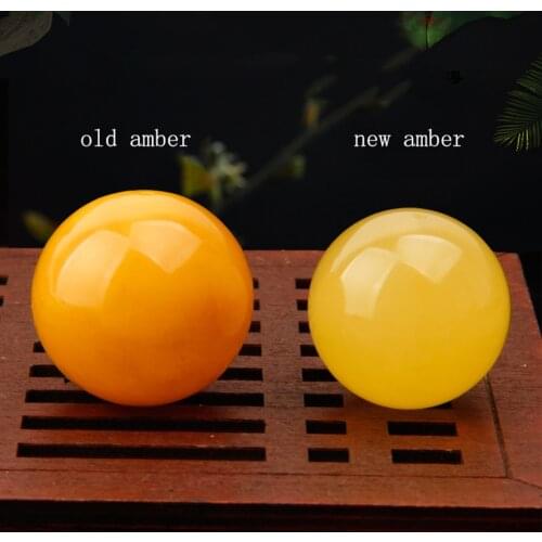 ICNWAY 1piece 5A Grade Full Amber Natural Gemstone 4-20mm Beads Round for Silver 925 Jewelry Necklace Earring Bracelet