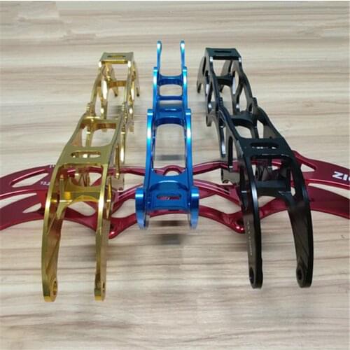 Specail for 110mm Skating frame 4X110mm Inline Speed Skates Base Golden Black Blue Red 195mm Mounting Distance for Track Racing